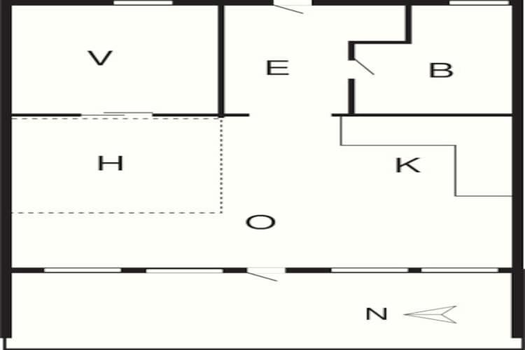 4 Person Holiday Home In R Sk Bing Ерескебінґ Екстер'єр фото